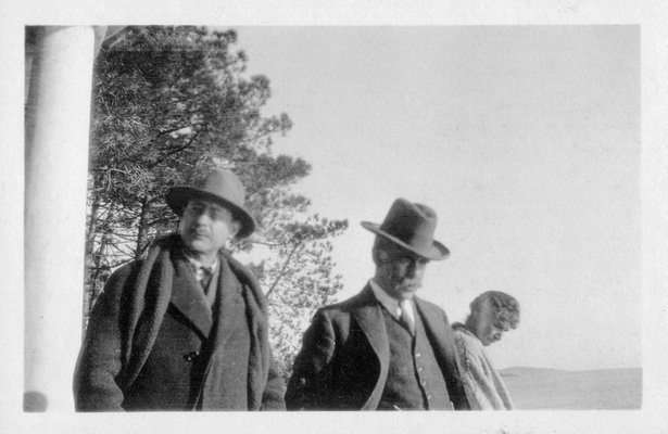 Bonnard mit Arthur und Hedy Beauvallon 2.1.1923