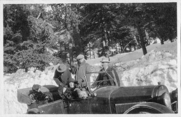 Bonnard, Vallotton Arthur Hedy 1924 im Auto