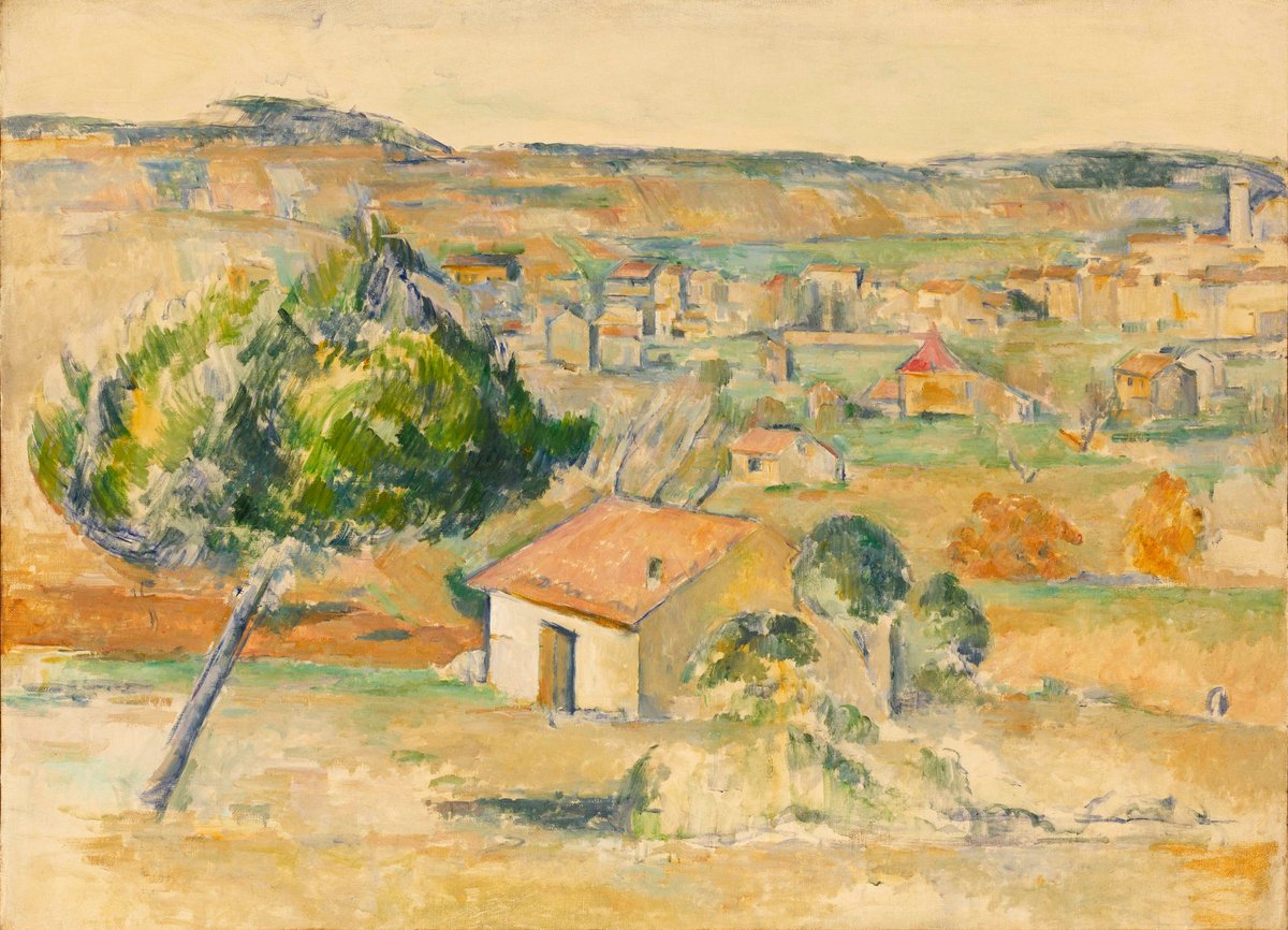 Cézanne - Plaine provencale